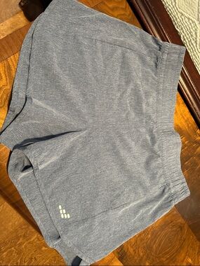 BCG Women’s Athletic Shorts in Heather Blue-Gray M